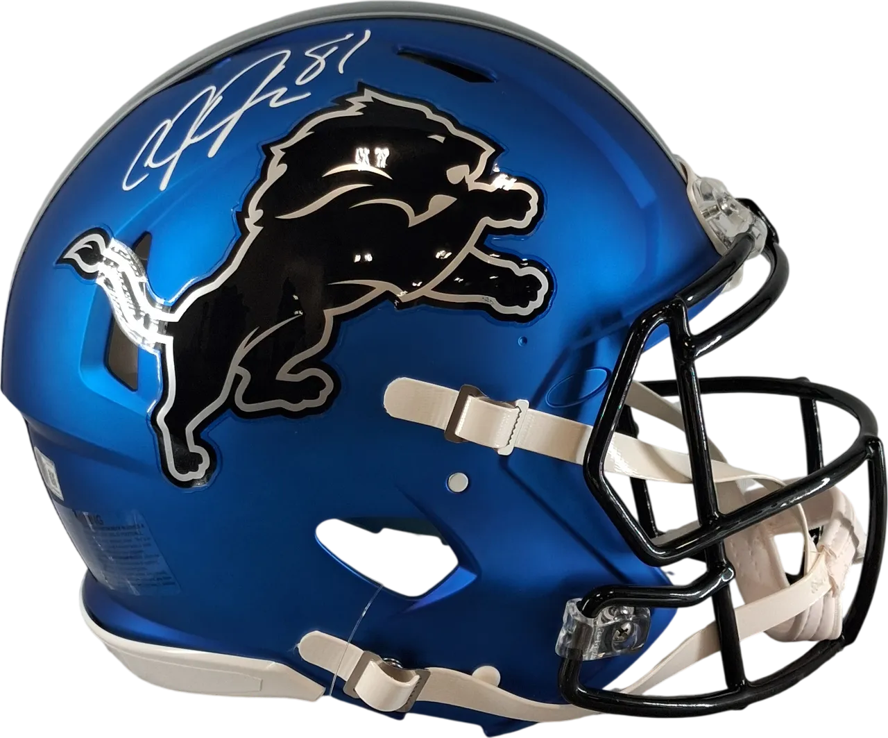 Calvin Johnson's Authentic Helmet