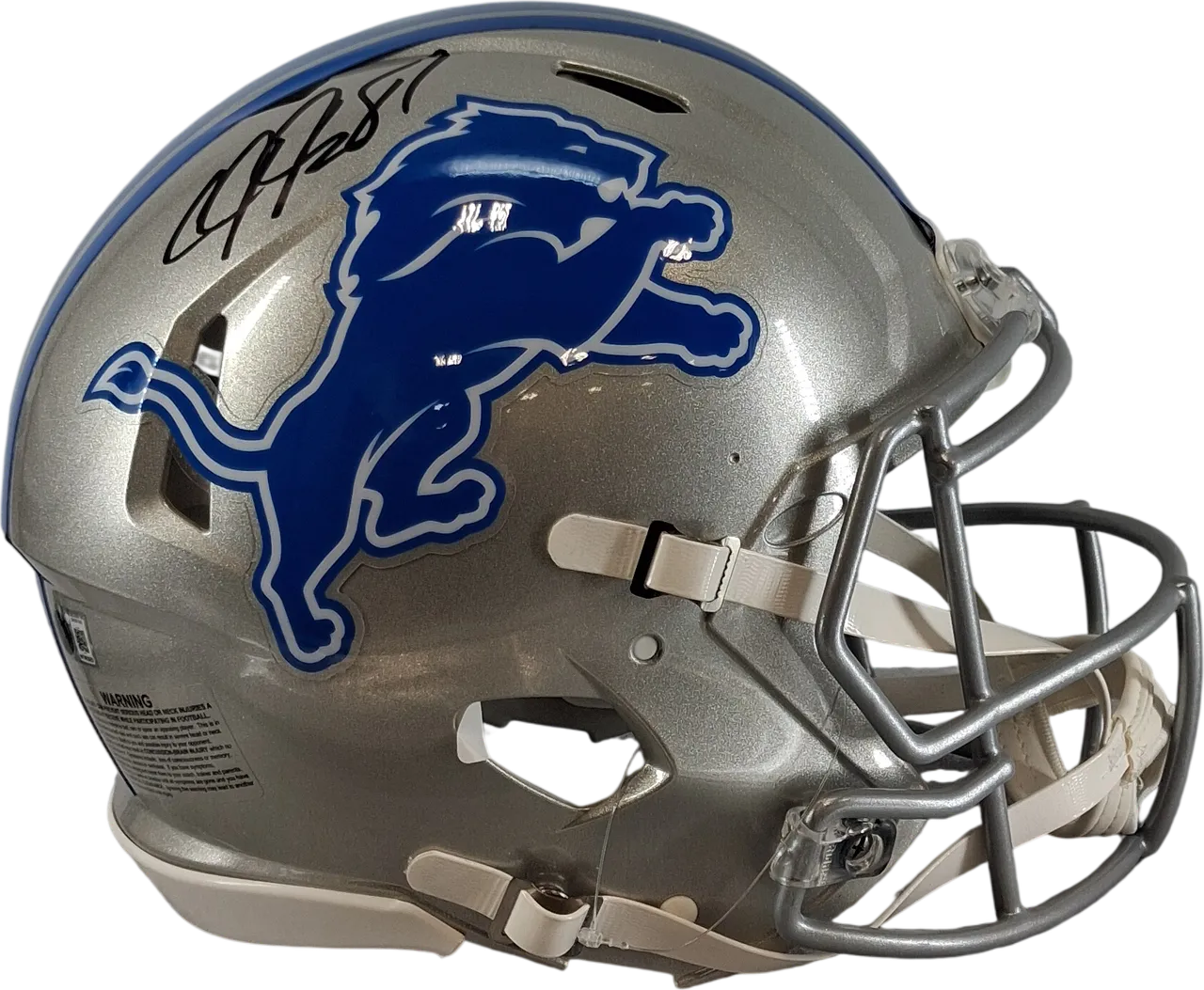 Calvin Johnson's Authentic Helmet