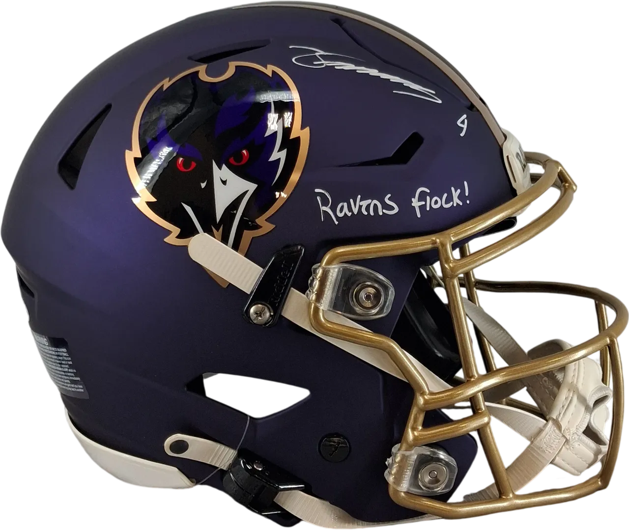 Zay Flowers's Helmet SpeedFlex