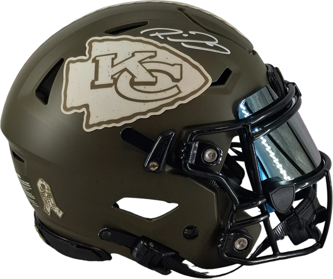 Patrick Mahomes's Helmet SpeedFlex