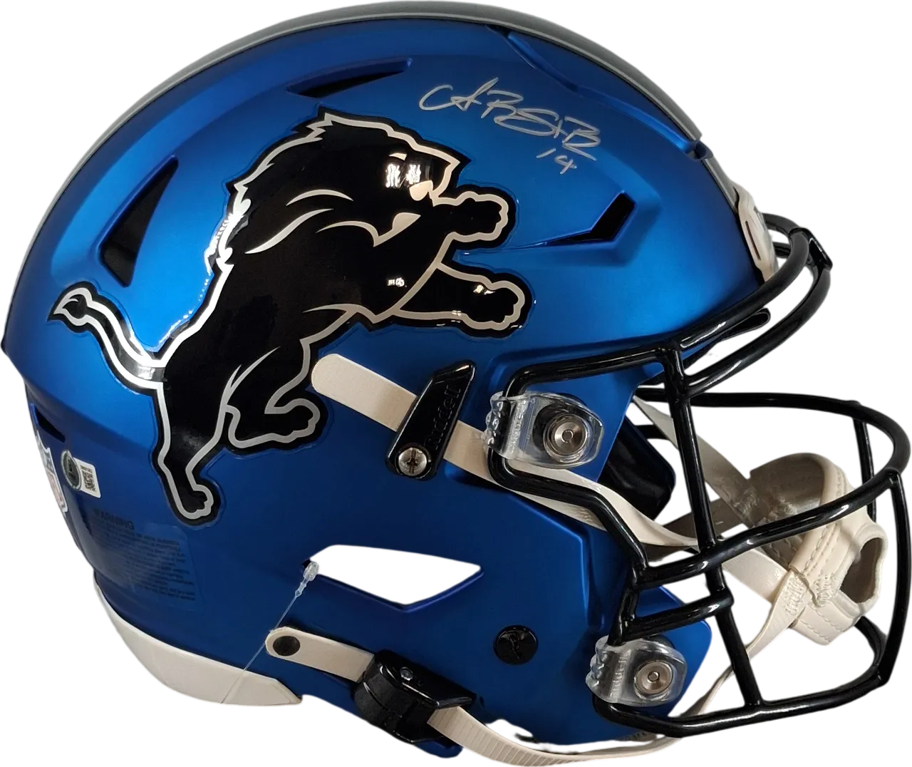 Amon-Ra St. Brown's Helmet SpeedFlex