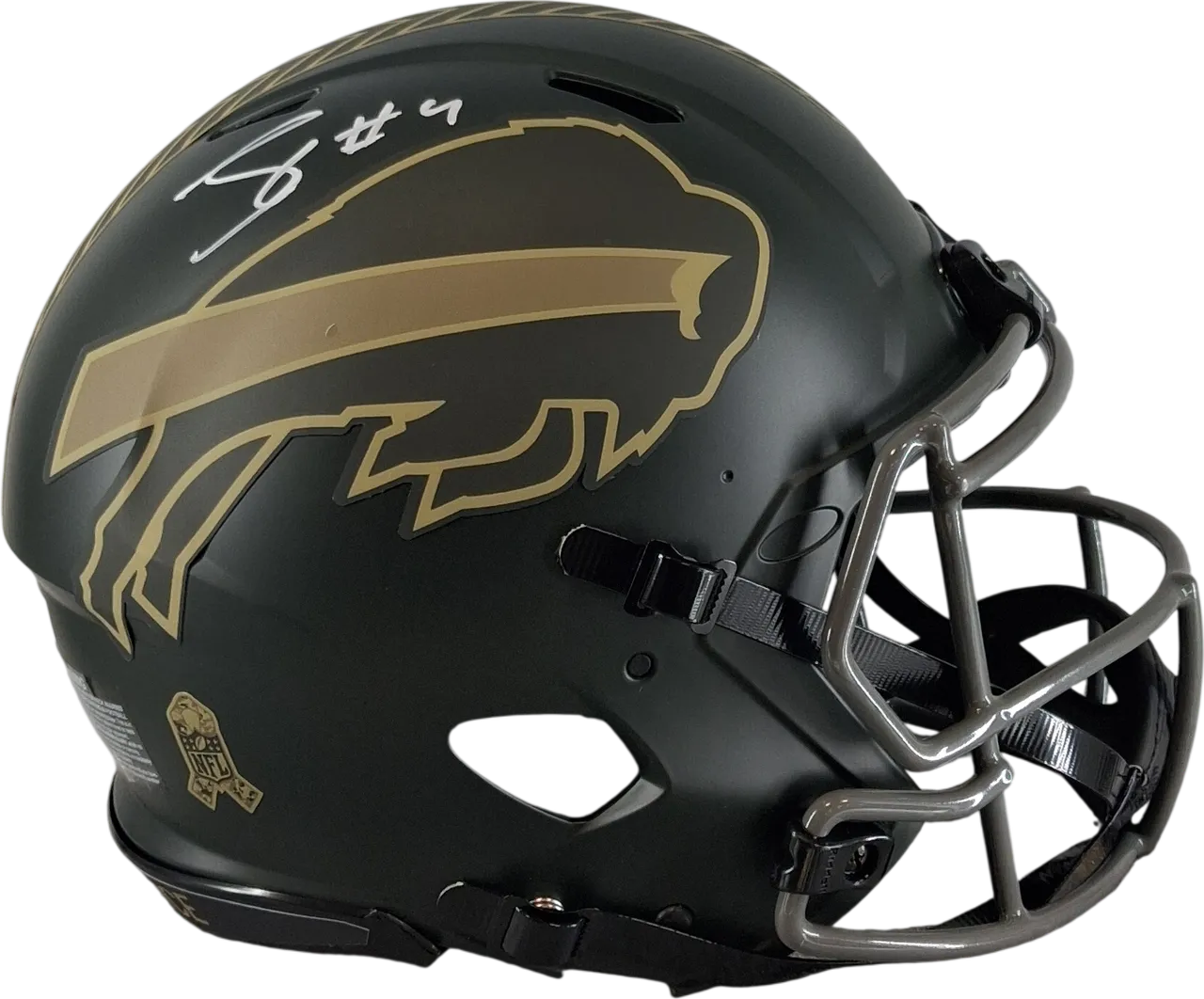 James Cook's Authentic Helmet