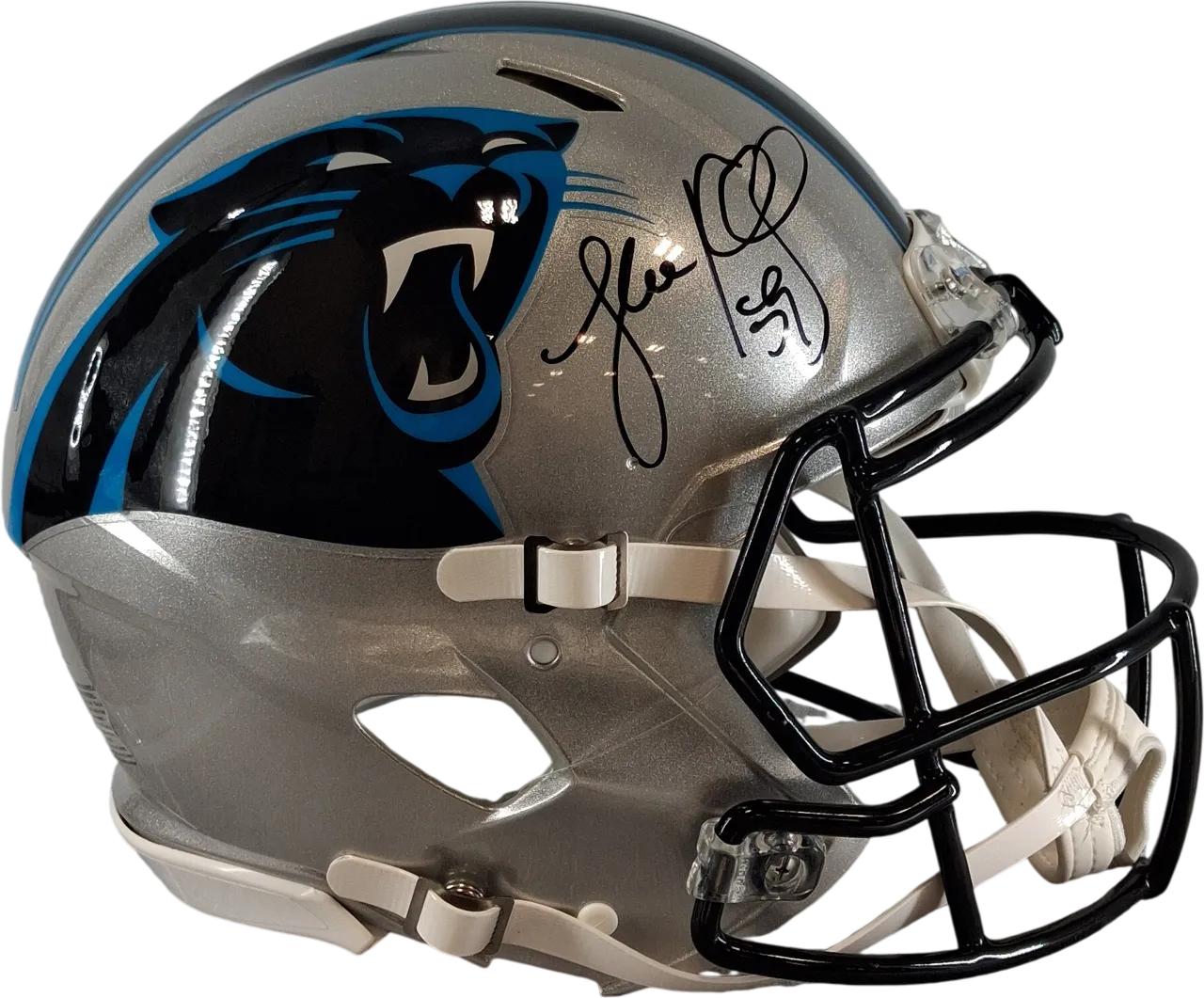 Luke Kuechly's Authentic Helmet
