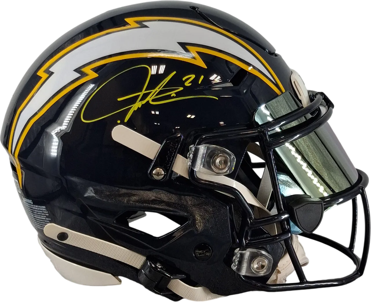 LaDainian Tomlinson's Helmet SpeedFlex