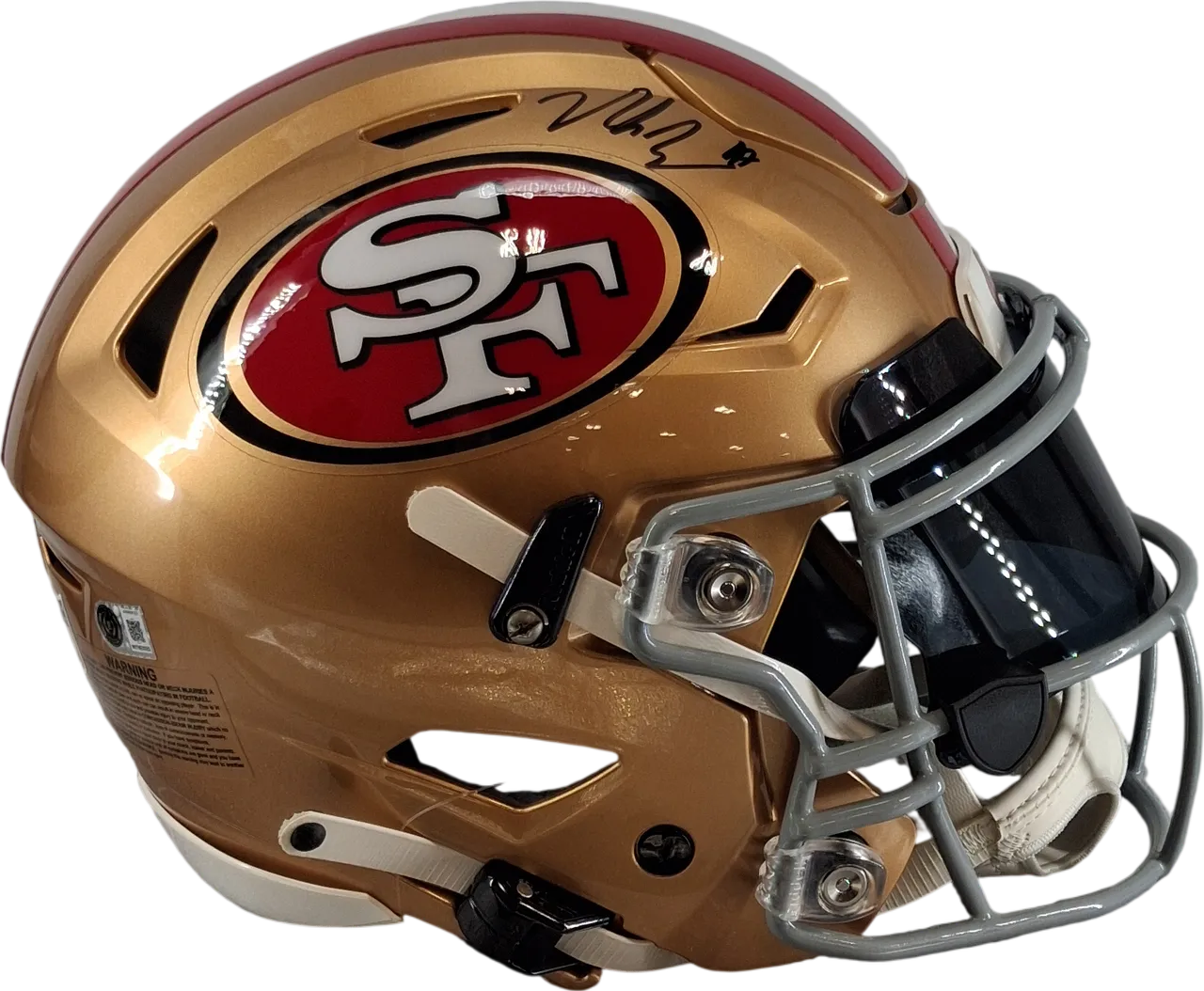 Nick Bosa's Helmet SpeedFlex