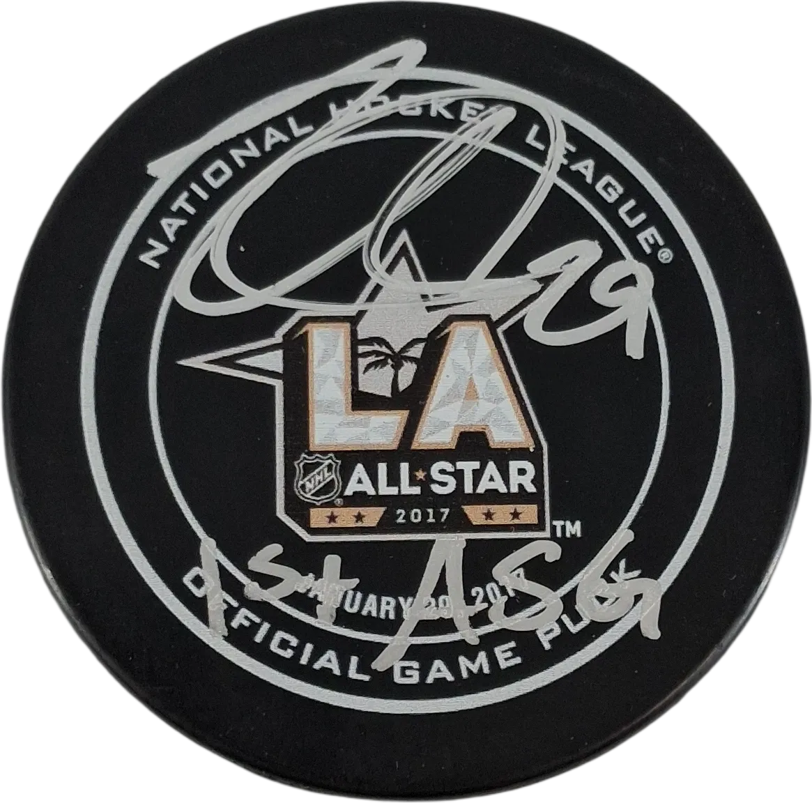 Nathan MacKinnon's Puck