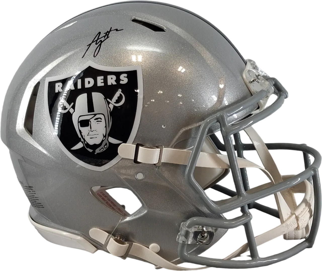 Ashton Jeanty's Authentic Helmet