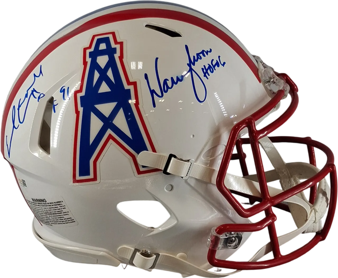 Warren Moon / Earl Campbell's Authentic Helmet