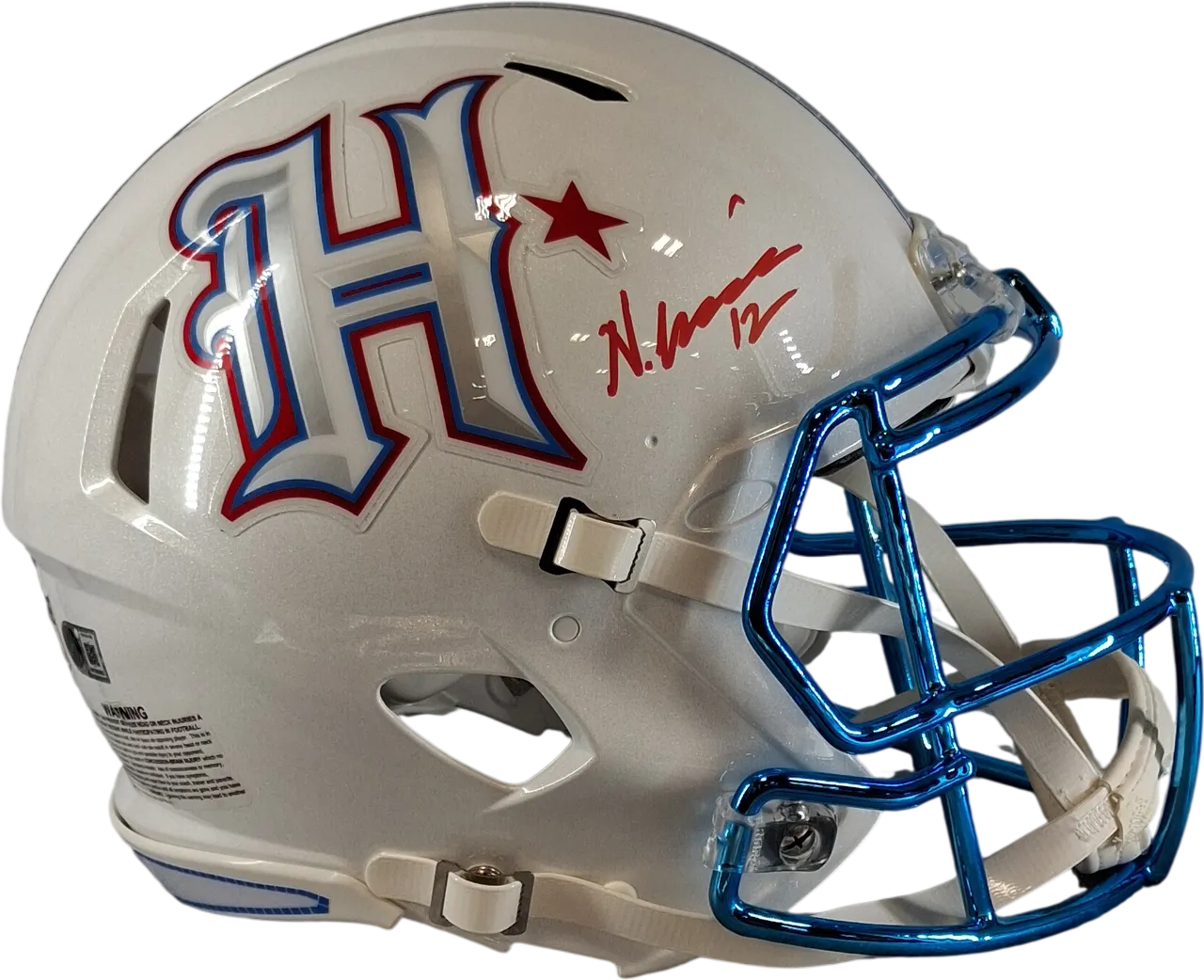 Nico Collins's Authentic Helmet