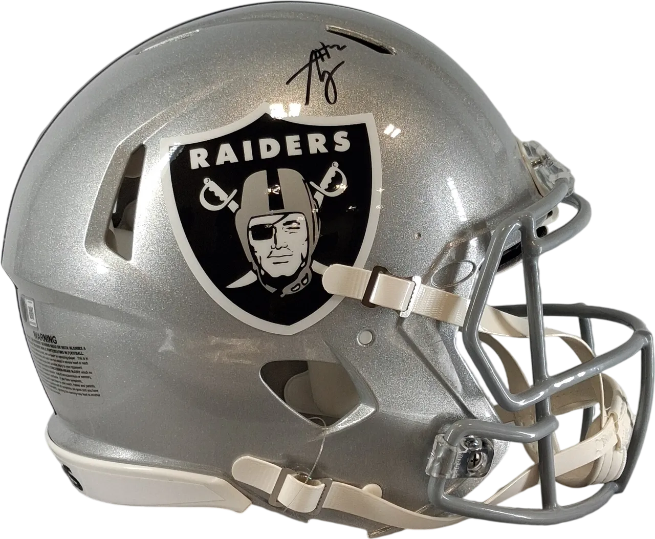 Ashton Jeanty's Authentic Helmet