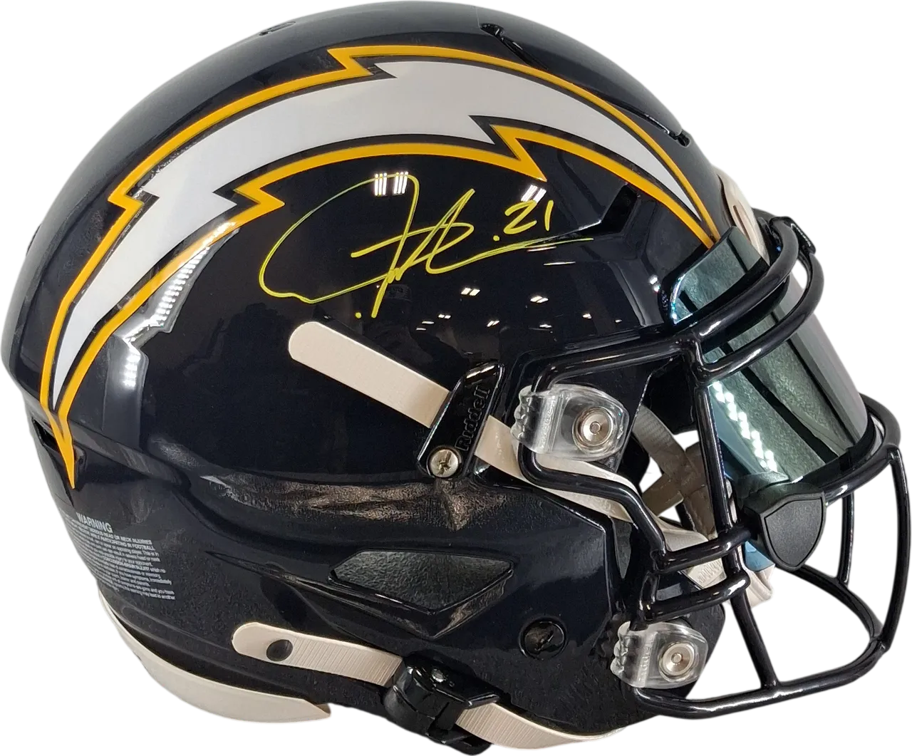 LaDainian Tomlinson's Helmet SpeedFlex