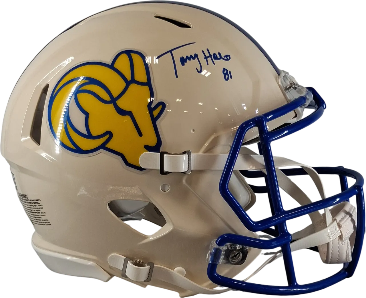 Torry Holt Authentic Helmet
