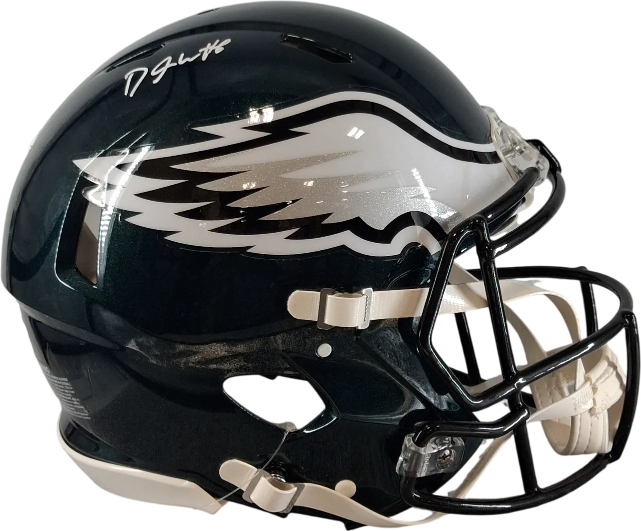 DeVonta Smith's Authentic Helmet