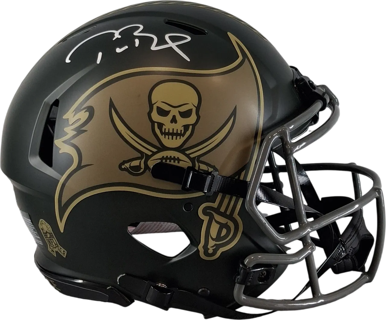Tom Brady's Authentic Helmet