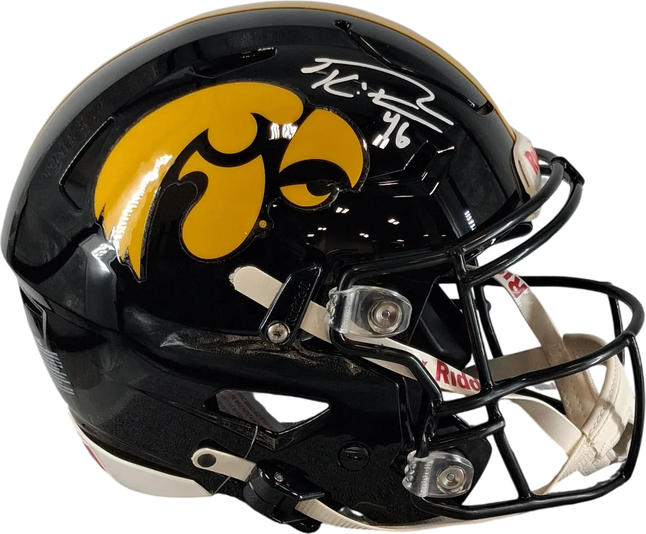 George Kittle's Helmet SpeedFlex