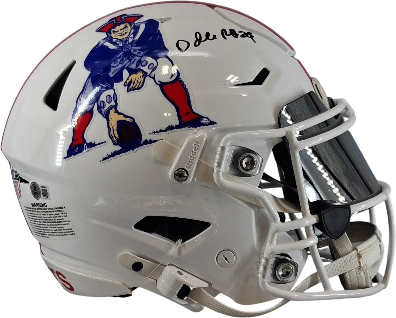 Darrelle Revis's Helmet SpeedFlex