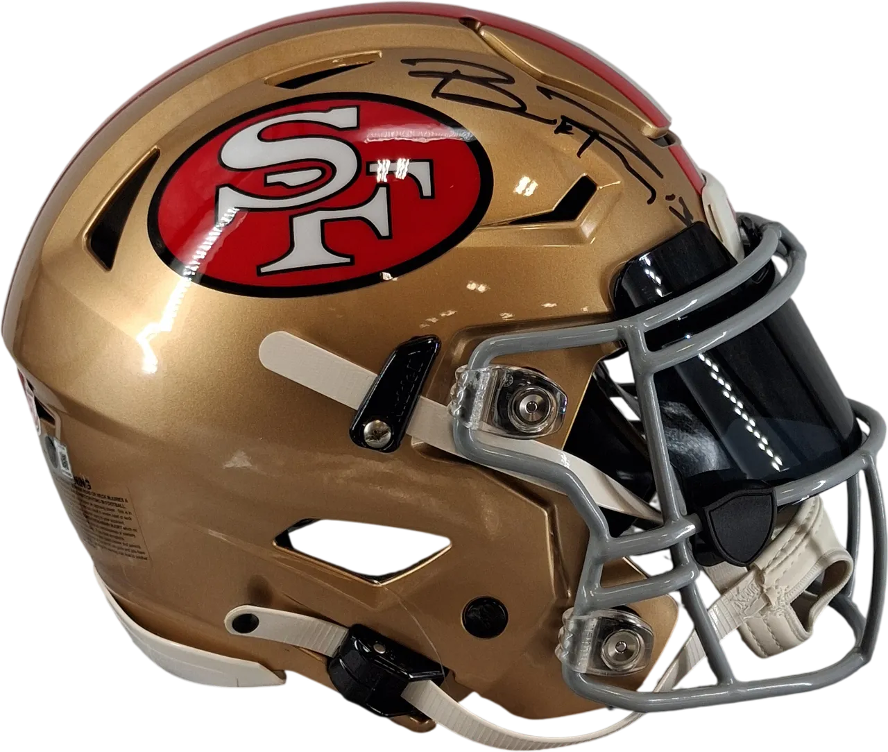 Brock Purdy's Helmet SpeedFlex