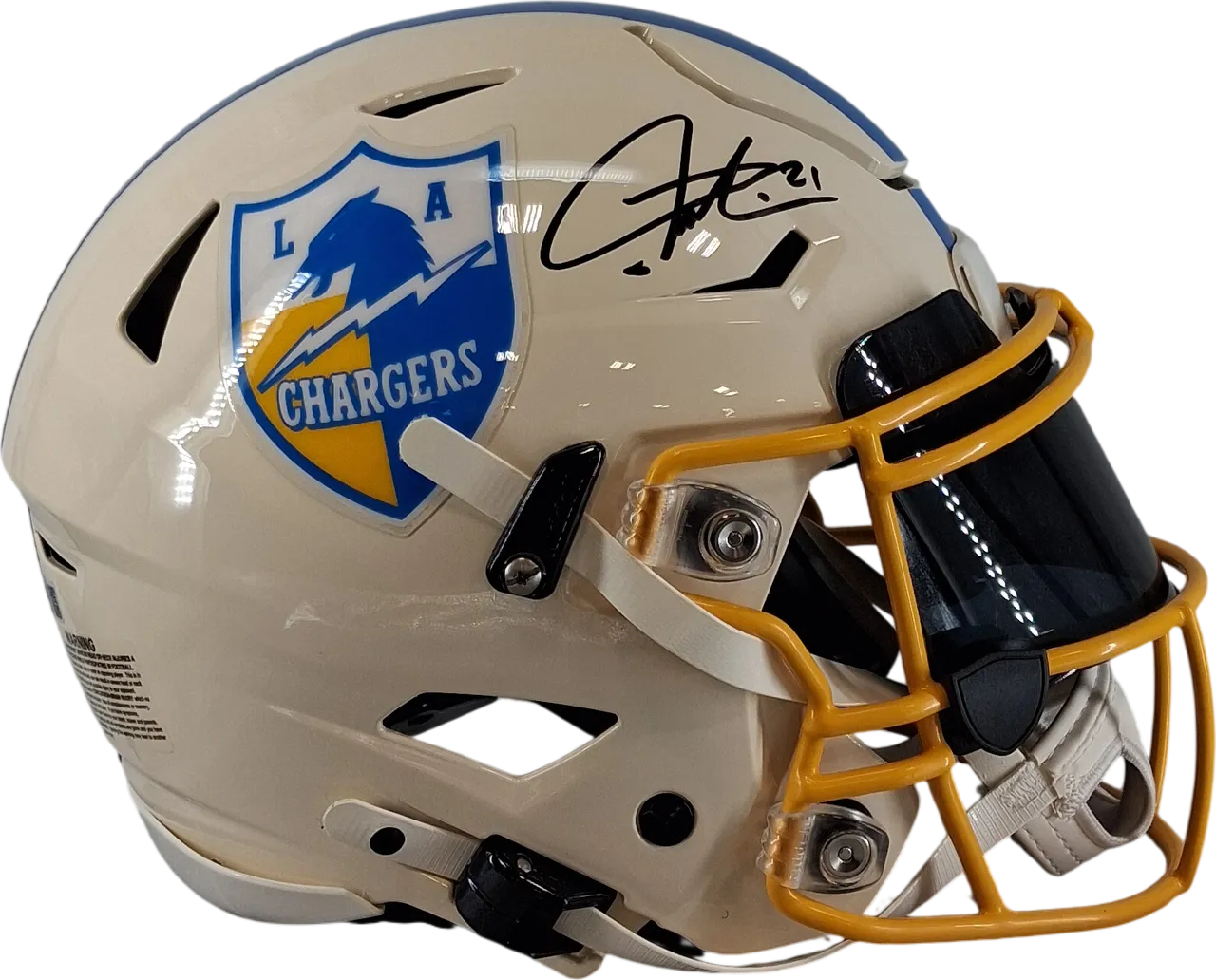 LaDainian Tomlinson's Helmet SpeedFlex