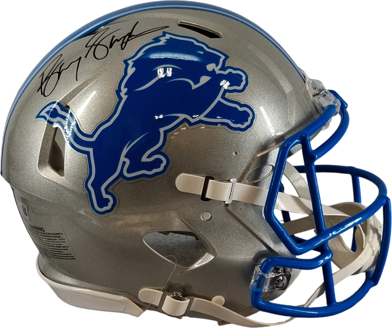 Barry Sanders's Authentic Helmet