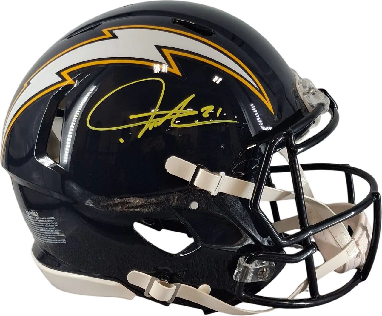 LaDainian Tomlinson's Authentic Helmet