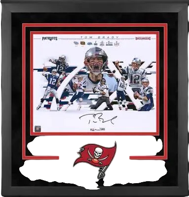 Tom Brady's Framed Photo