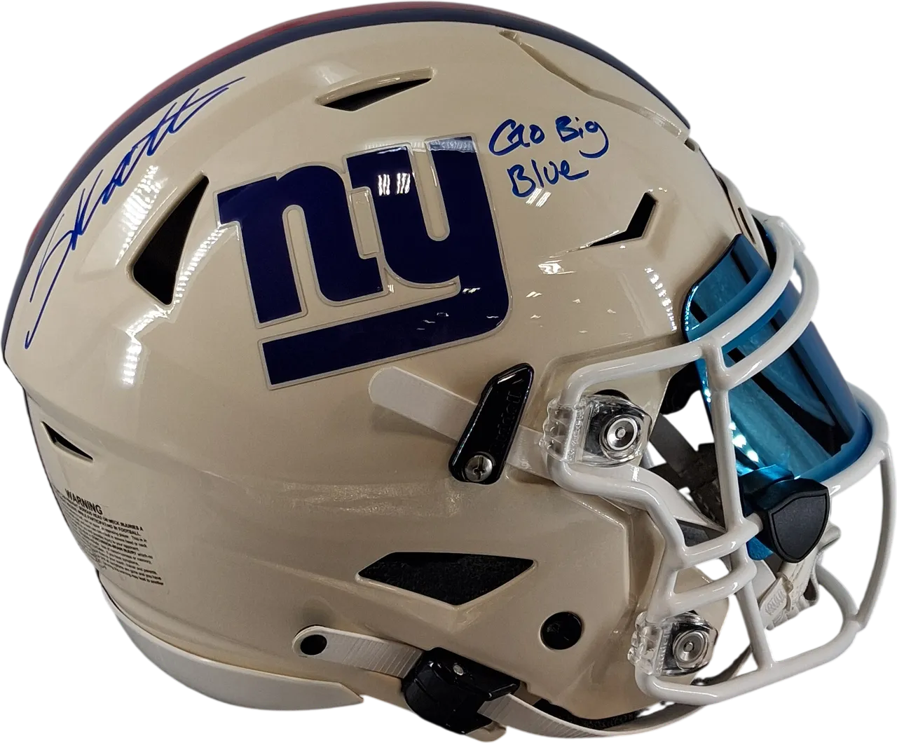 Cam Skattebo's Helmet SpeedFlex
