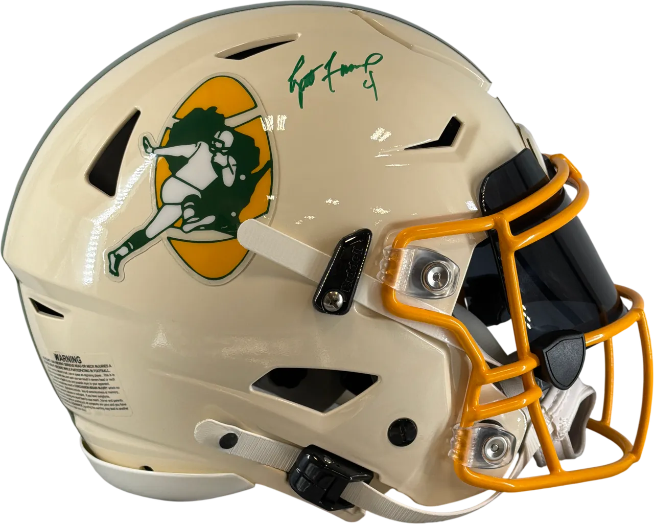 Brett Favre's Helmet SpeedFlex
