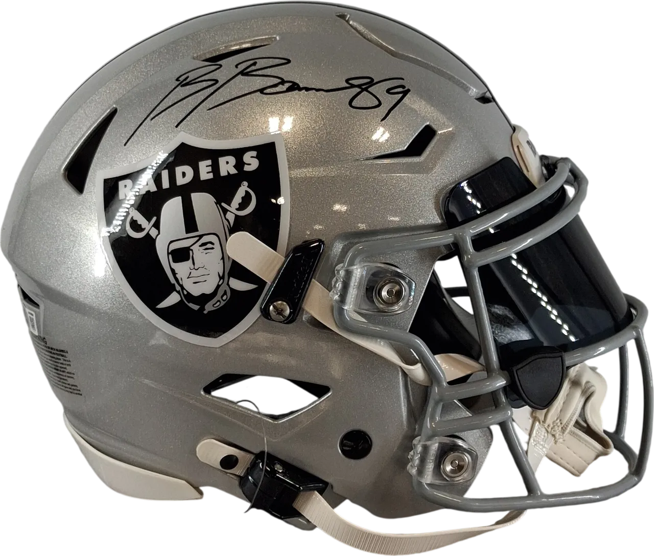 Brock Bowers's Helmet SpeedFlex