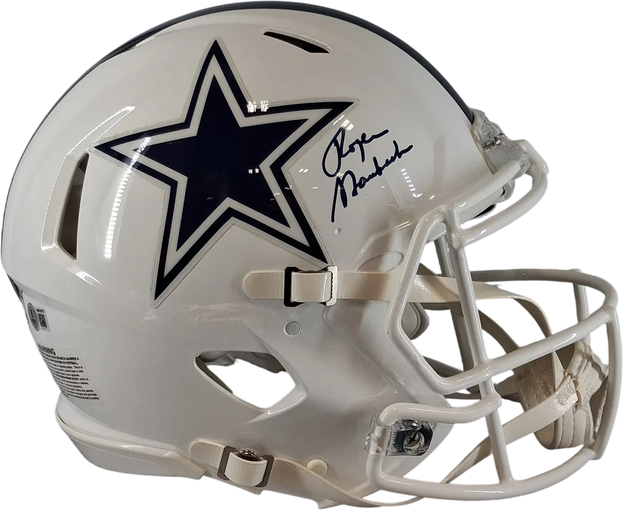 Roger Staubach Authentic Helmet