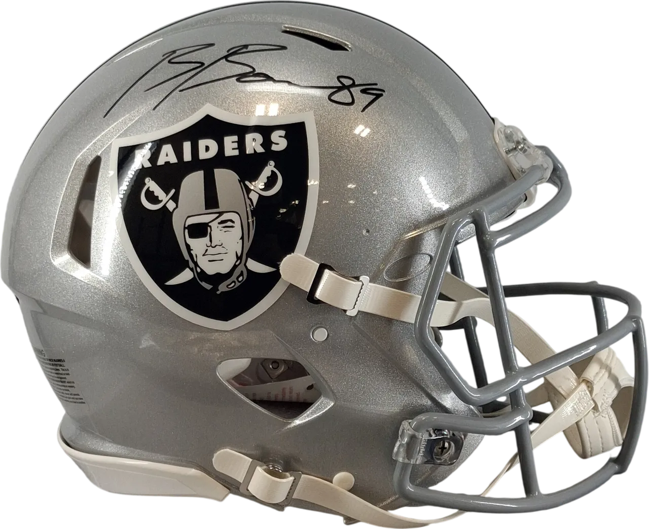 Brock Bowers Authentic Helmet