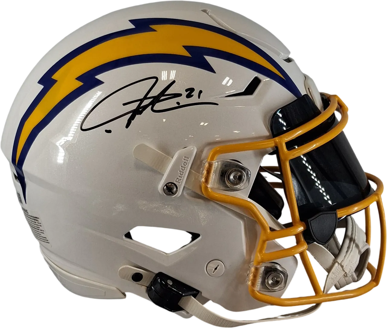 LaDainian Tomlinson's Helmet SpeedFlex